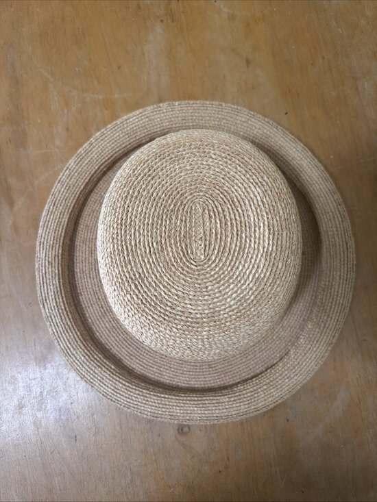 Helen Kaminski  12\'  Handmade Raffia Hat Natural Australia Cottagecore Resort main image 4